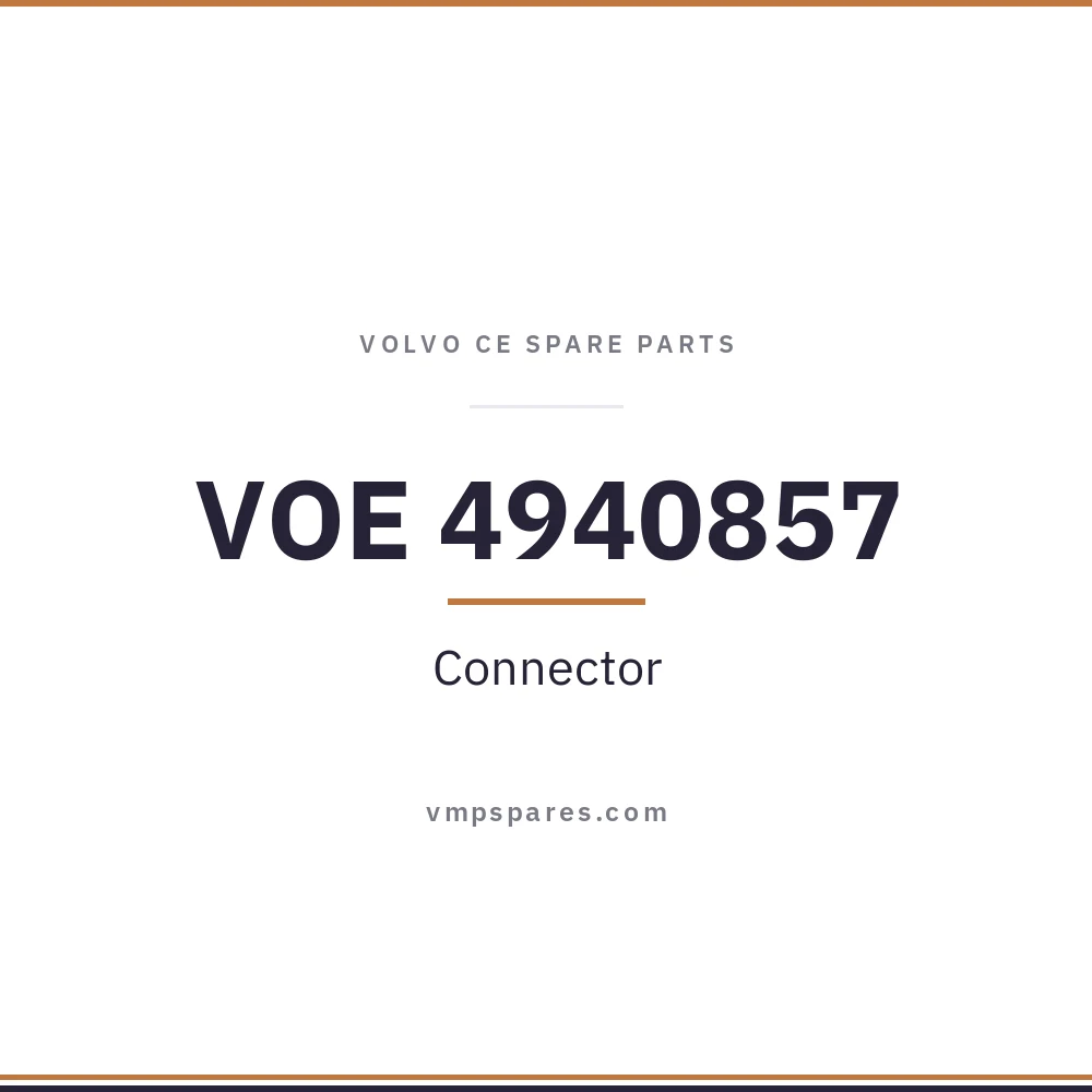 VOE 4940857 – Connector