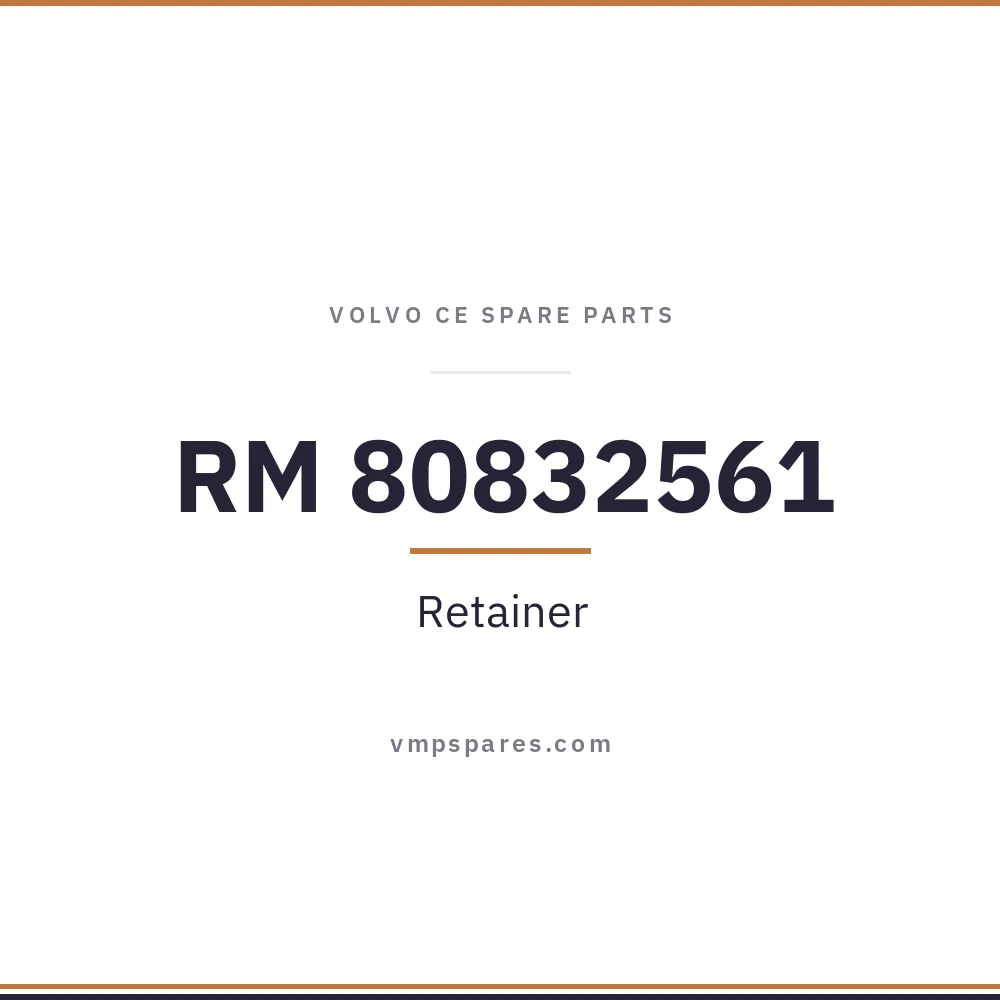 RM 80832561 – Retainer