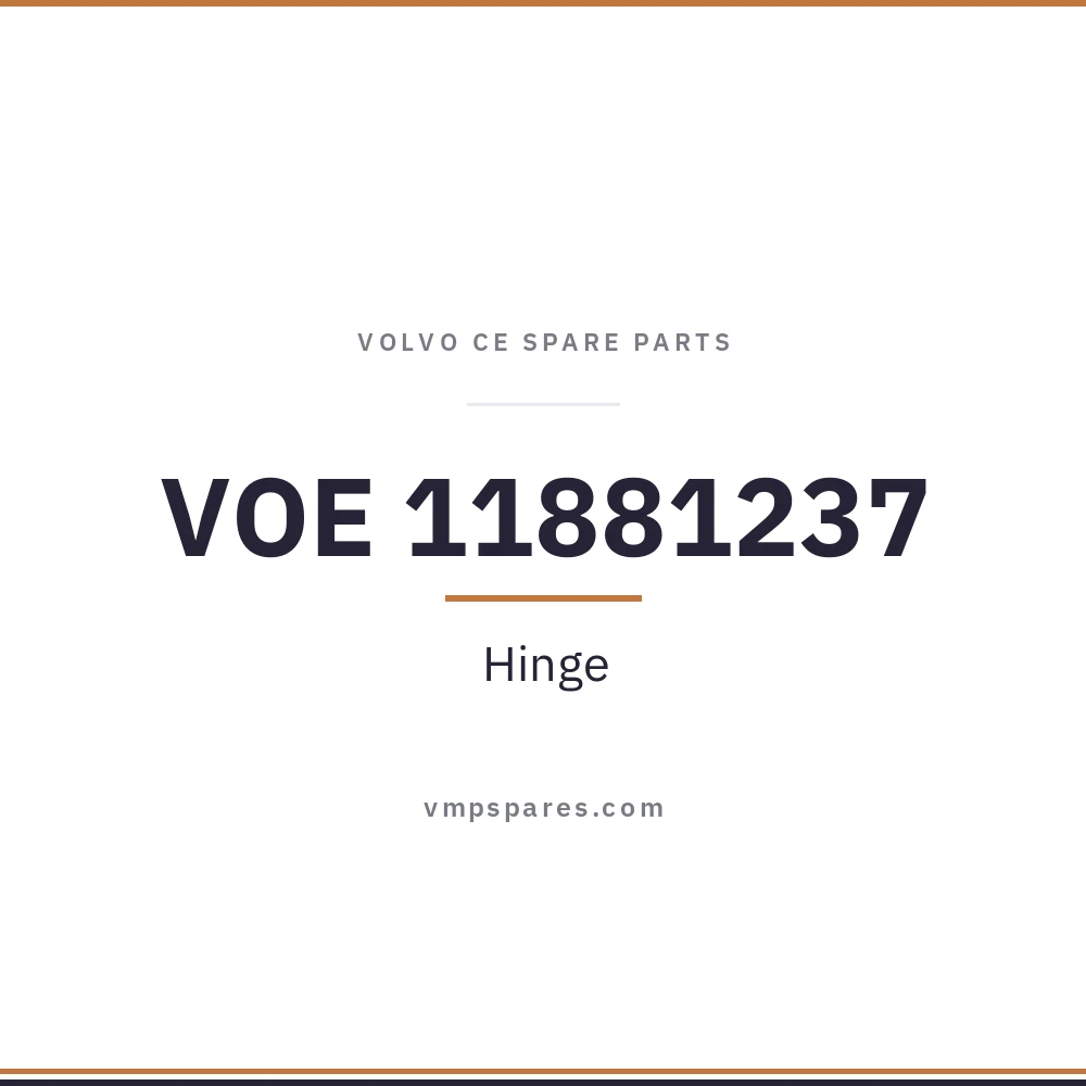 VOE 11881237 – Hinge