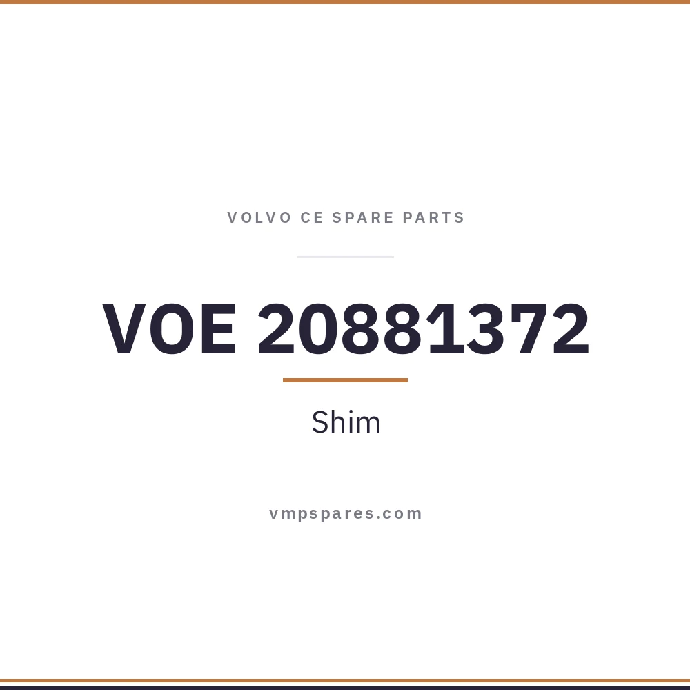 VOE 20881372 – Shim