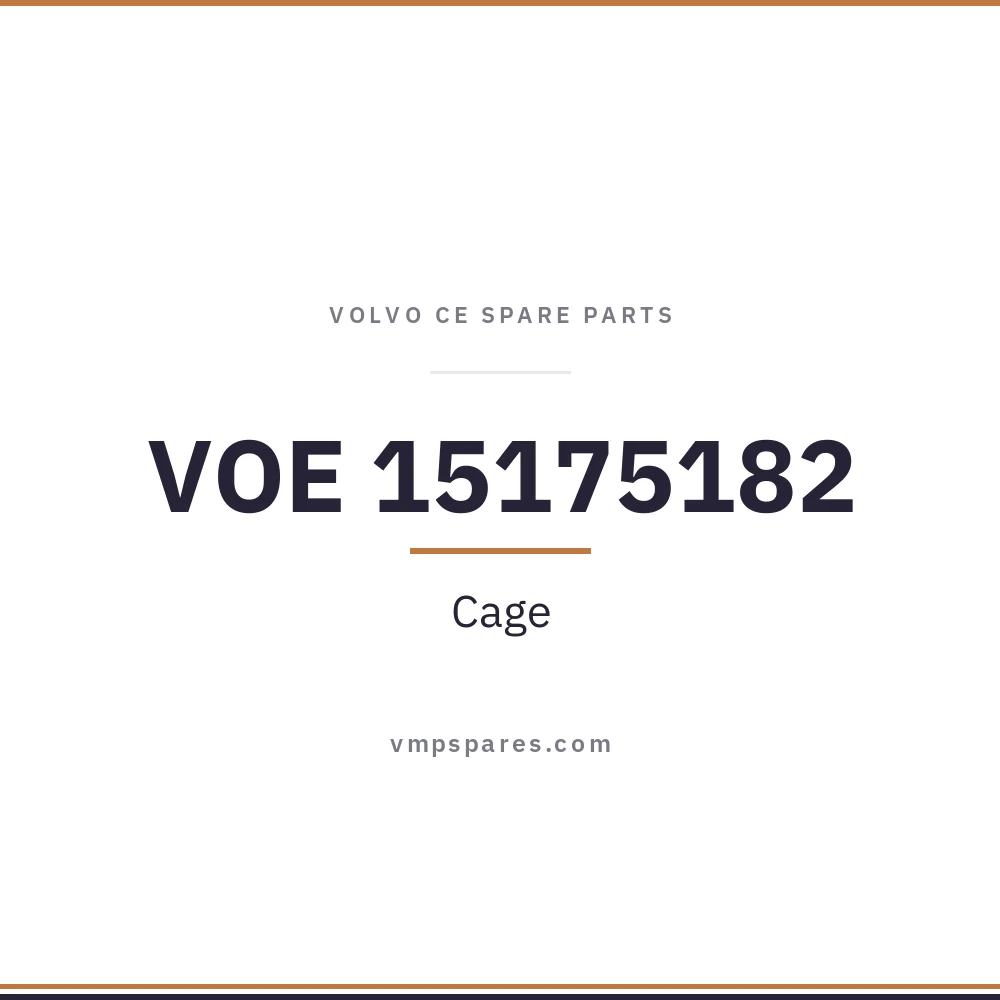 VOE 15175182 – Cage