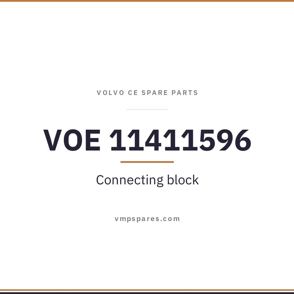 VOE 11411596 – Connecting block