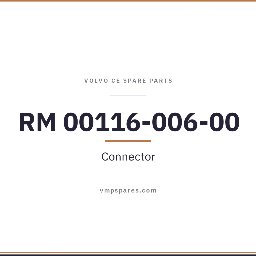 RM 00116-006-00 – Connector