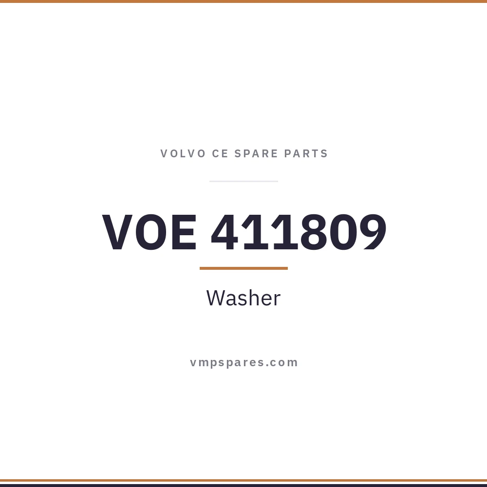 VOE 411809 – Washer