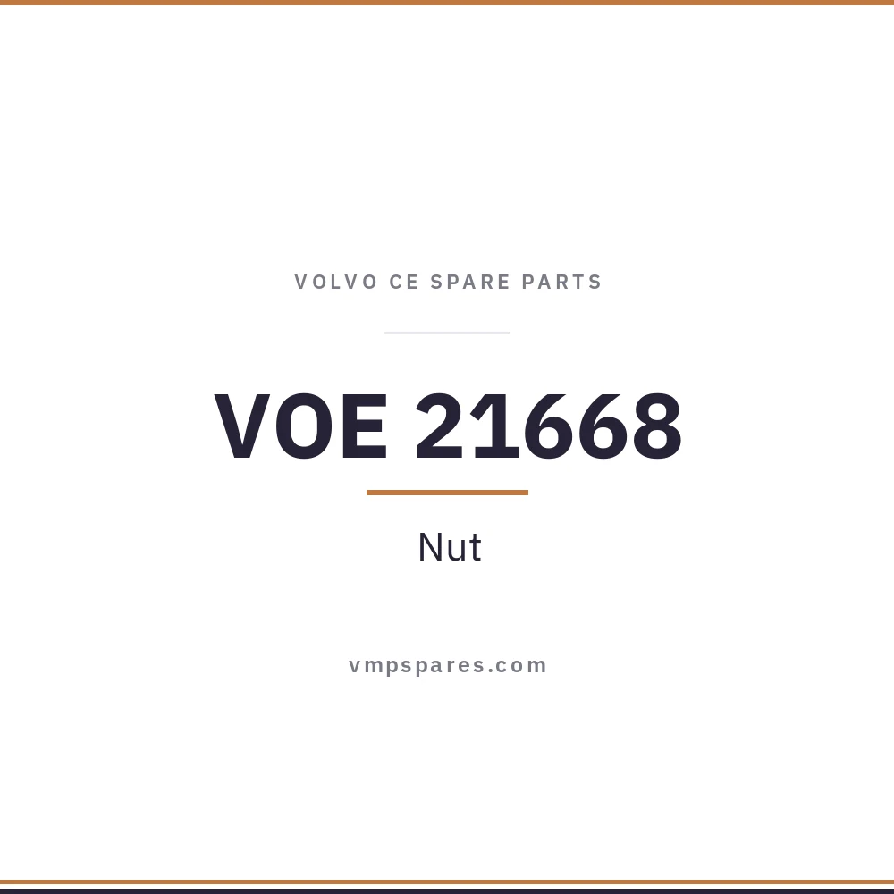 VOE 21668 – Nut