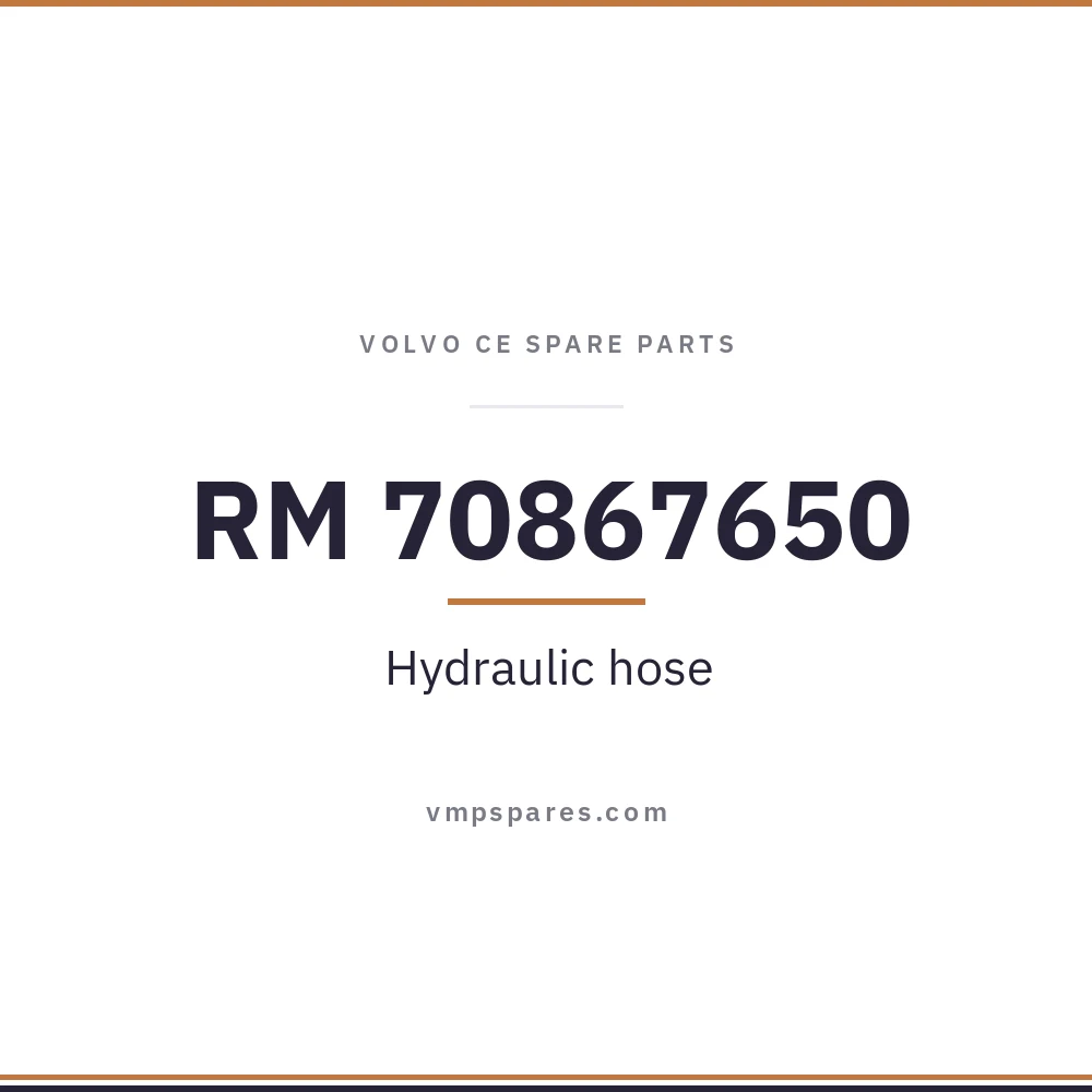 RM 70867650 – Hydraulic hose
