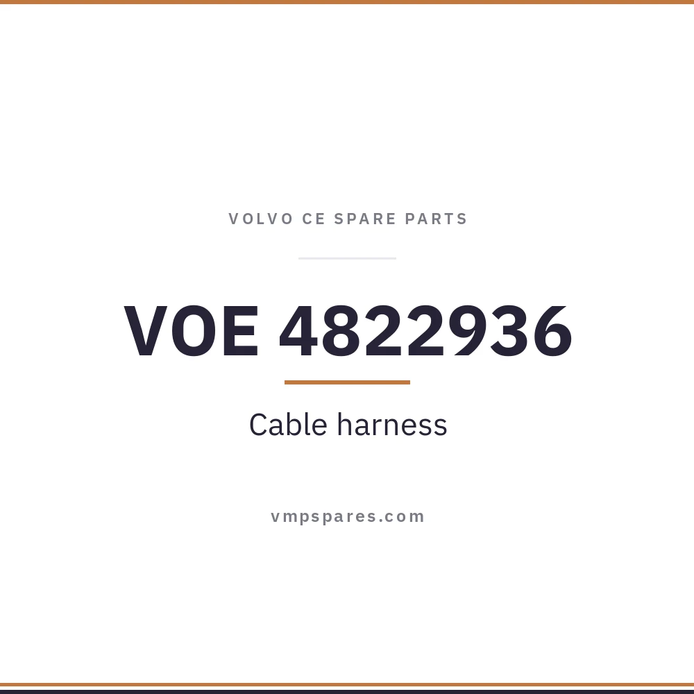 VOE 4822936 – Cable harness