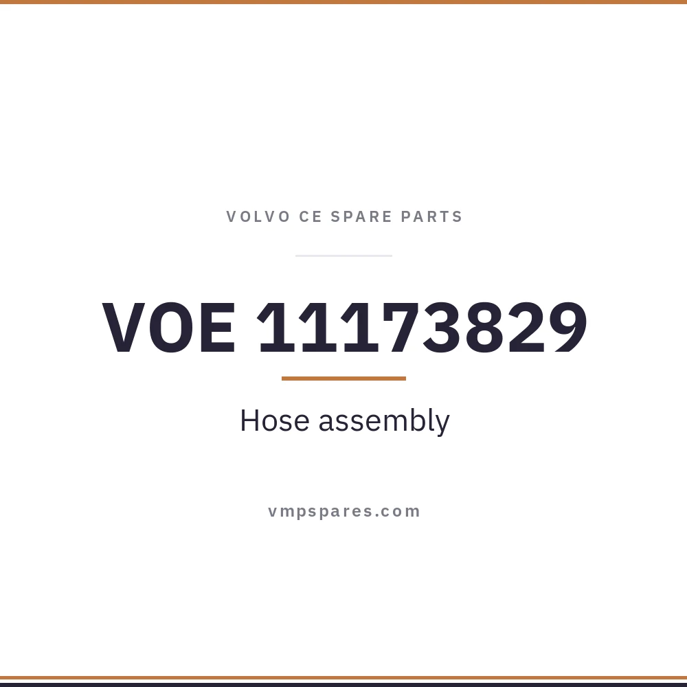 VOE 11173829 – Hose assembly