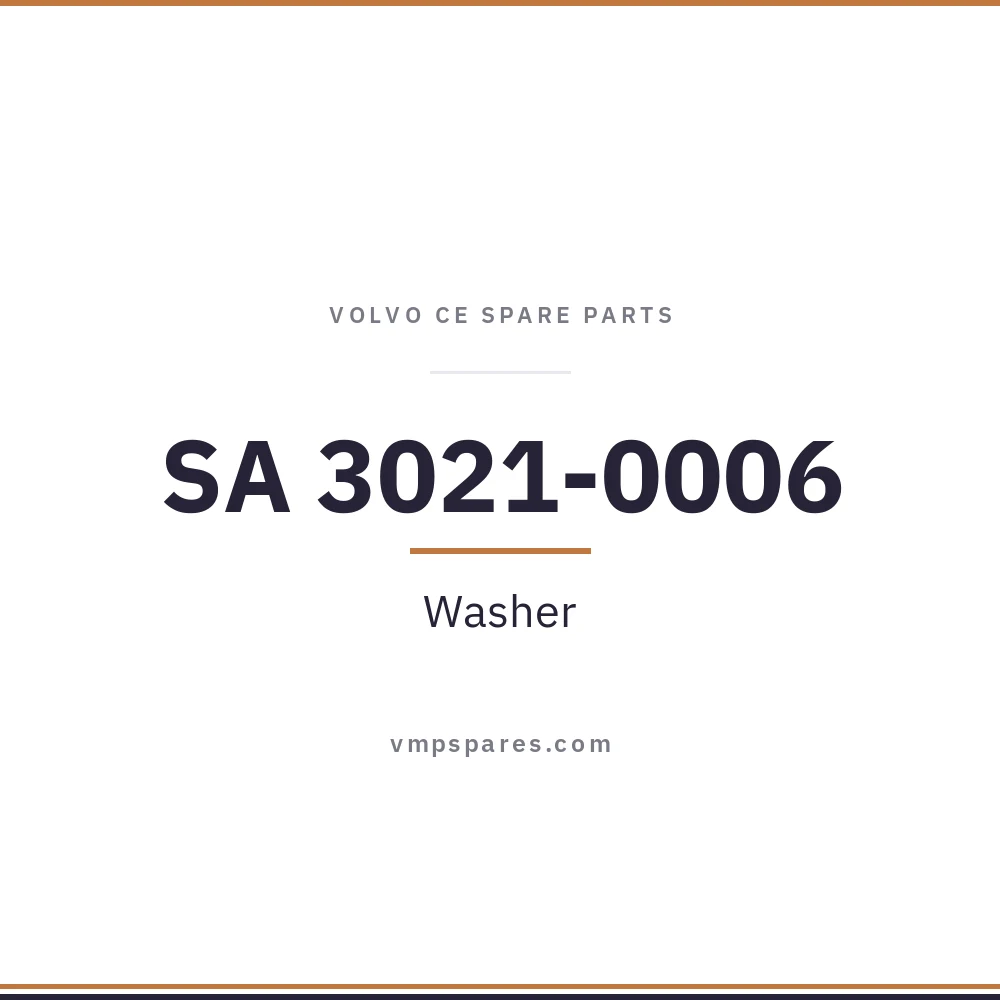 SA 3021-0006 – Washer