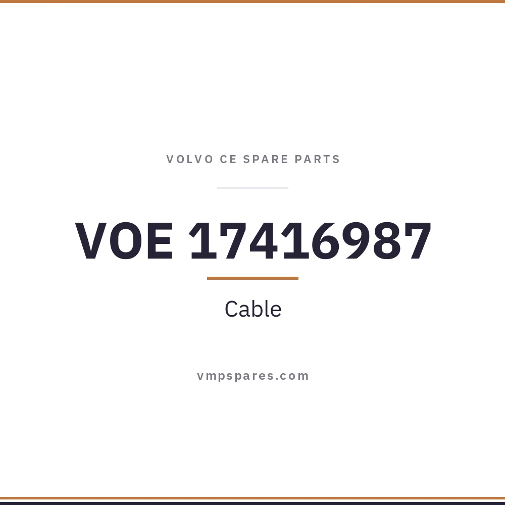 VOE 17416987 – Cable