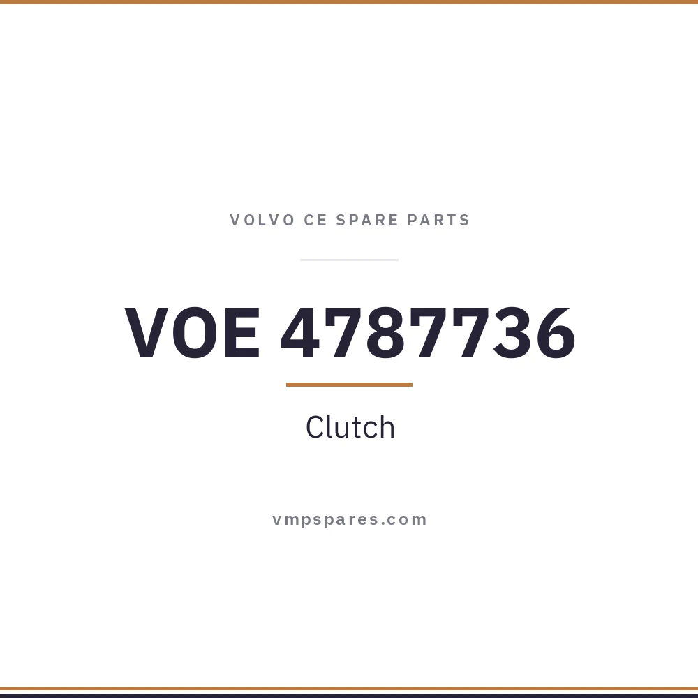 VOE 4787736 – Clutch