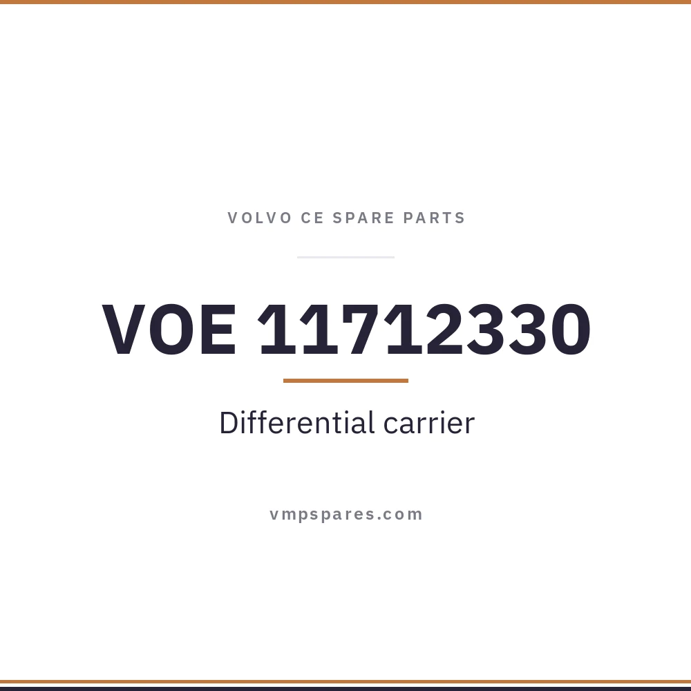 VOE 11712330 – Differential carrier