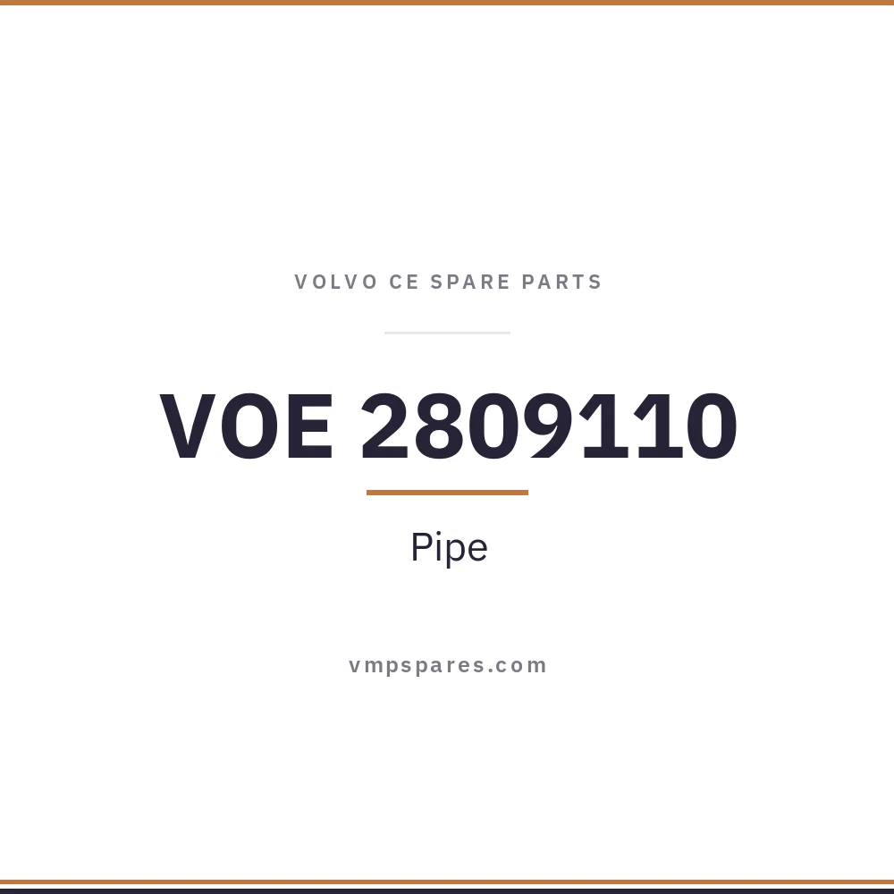 VOE 2809110 – Pipe