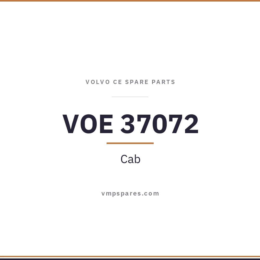 VOE 37072 – Cab