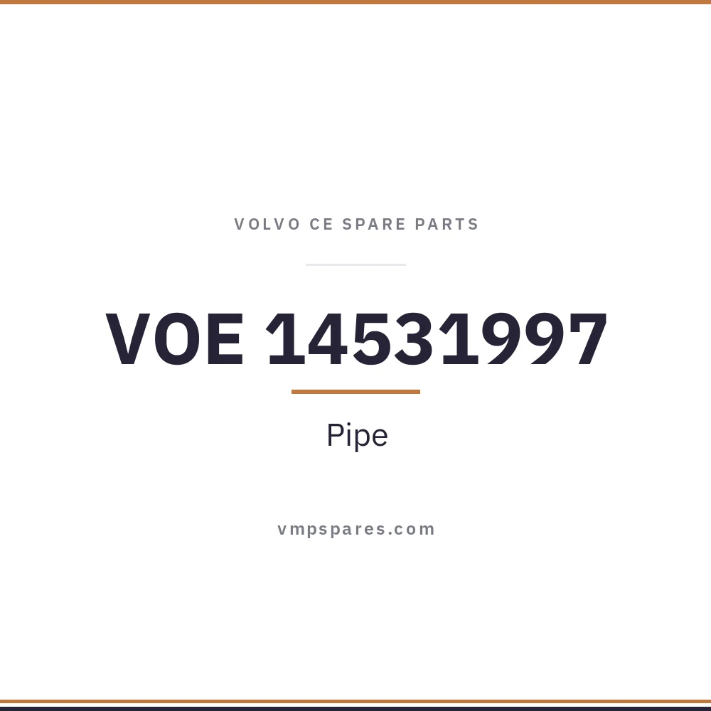 VOE 14531997 – Pipe