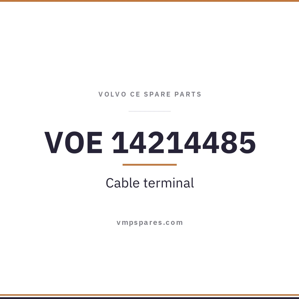 VOE 14214485 – Cable terminal
