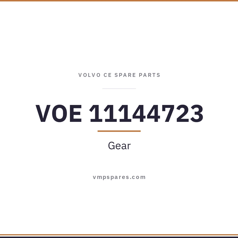 VOE 11144723 – Gear
