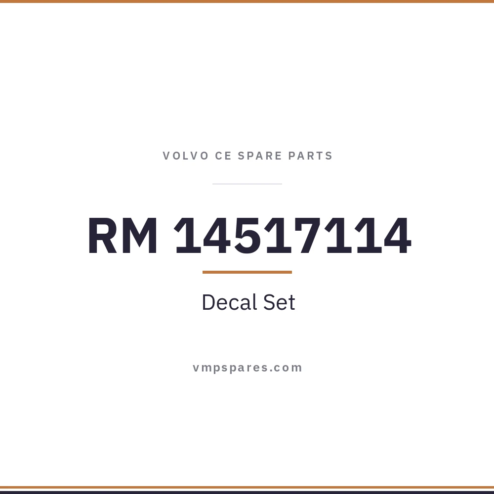 RM 14517114 – Decal Set