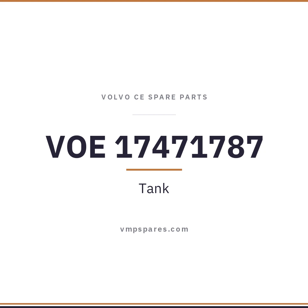 VOE 17471787 – Tank