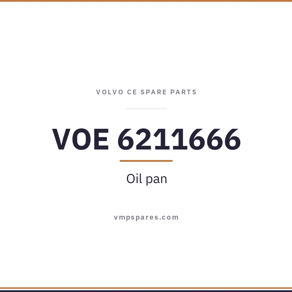 VOE 6211666 – Oil pan