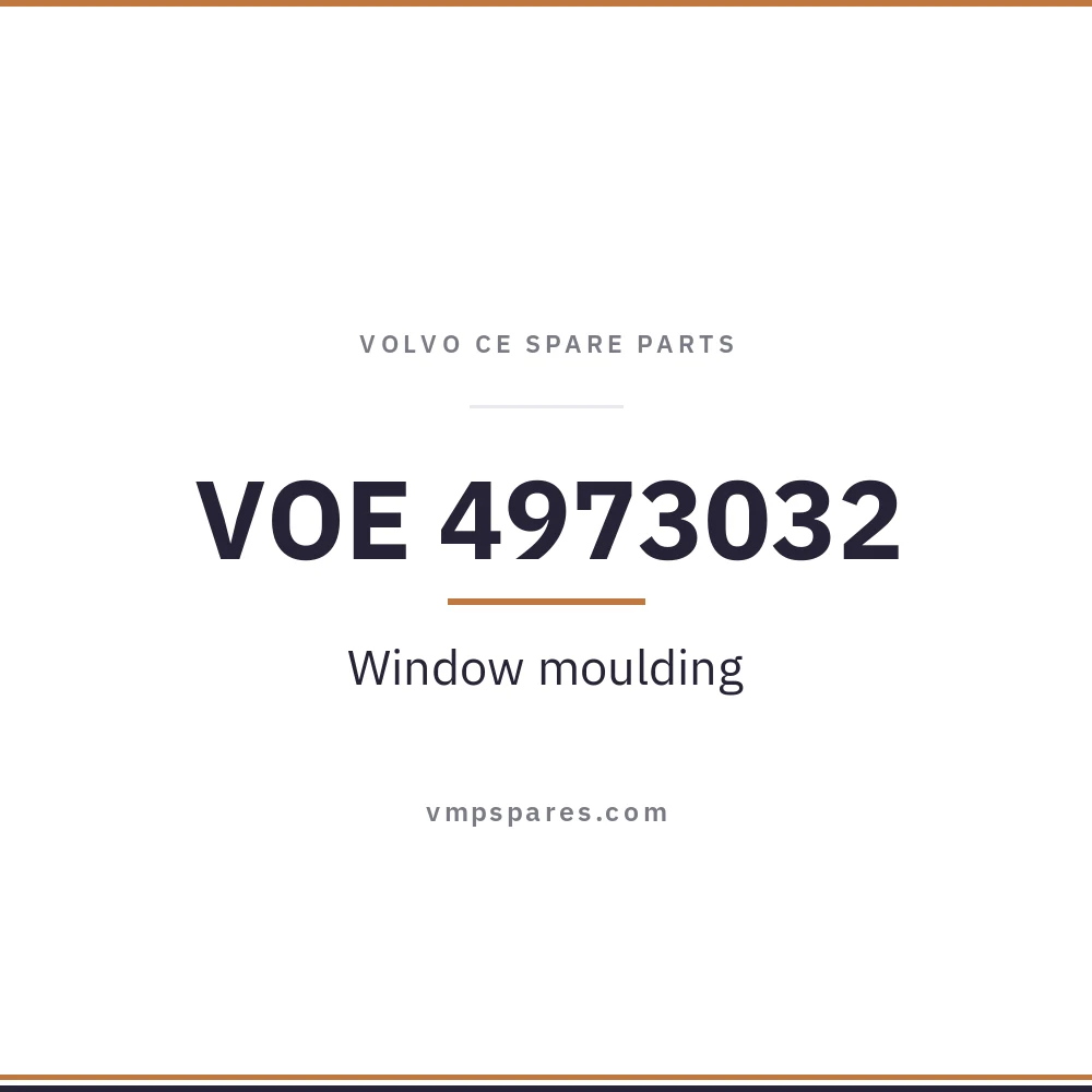 VOE 4973032 – Window moulding