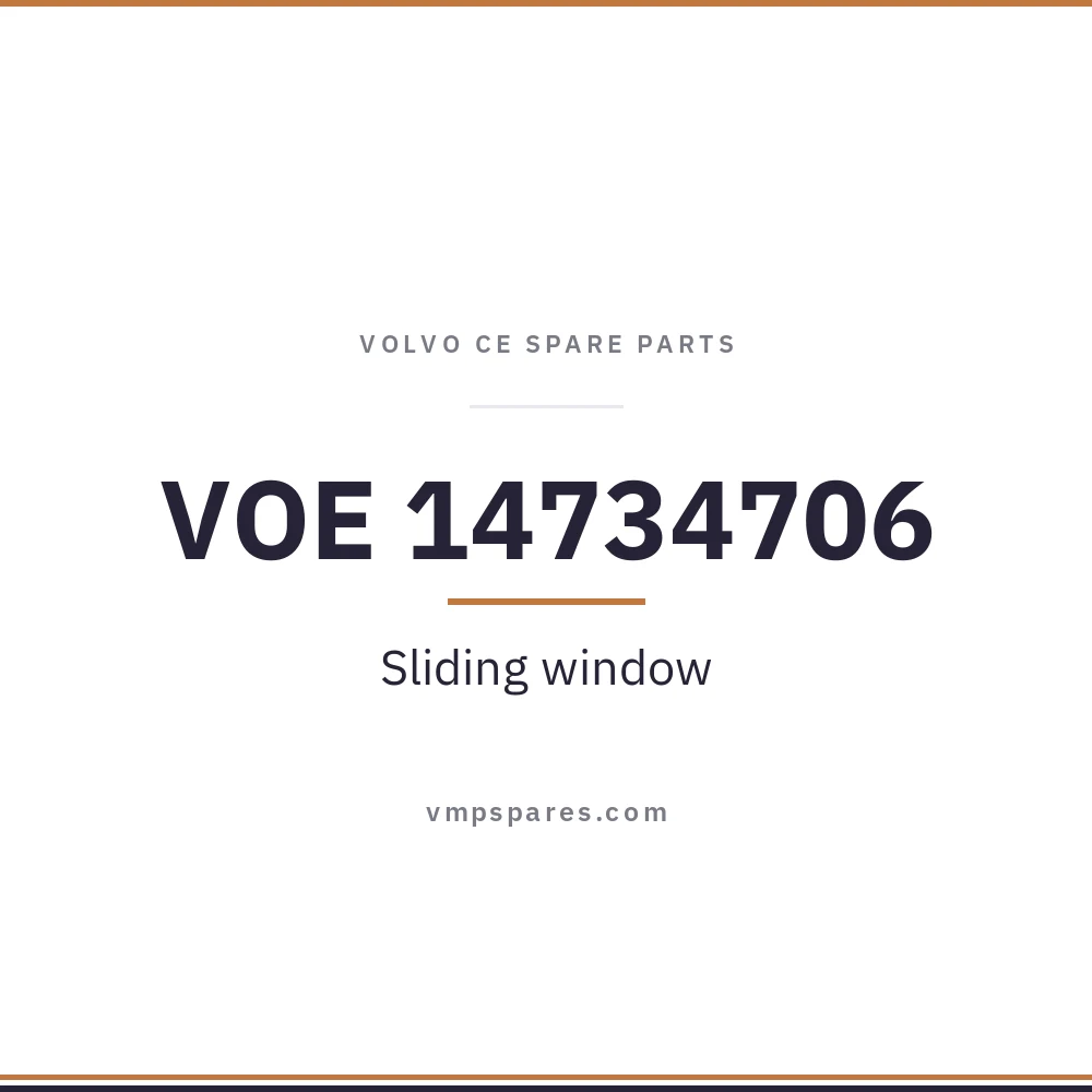 VOE 14734706 – Sliding window