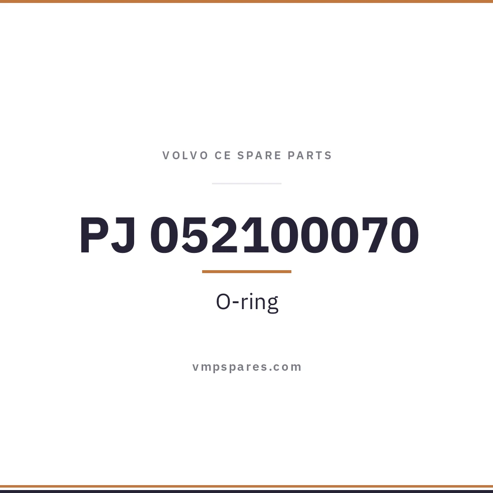 PJ 052100070 – O-ring