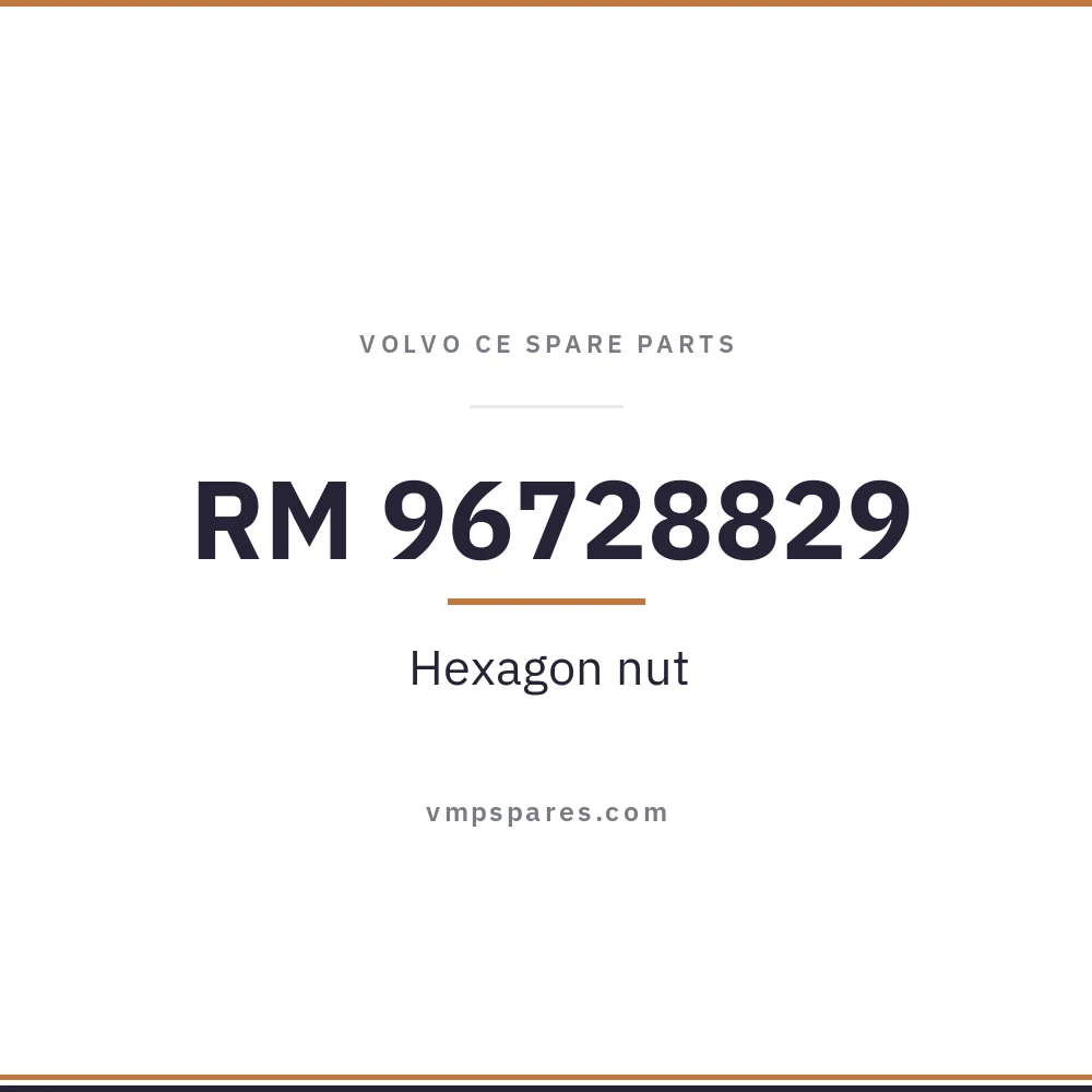 RM 96728829 – Hexagon nut