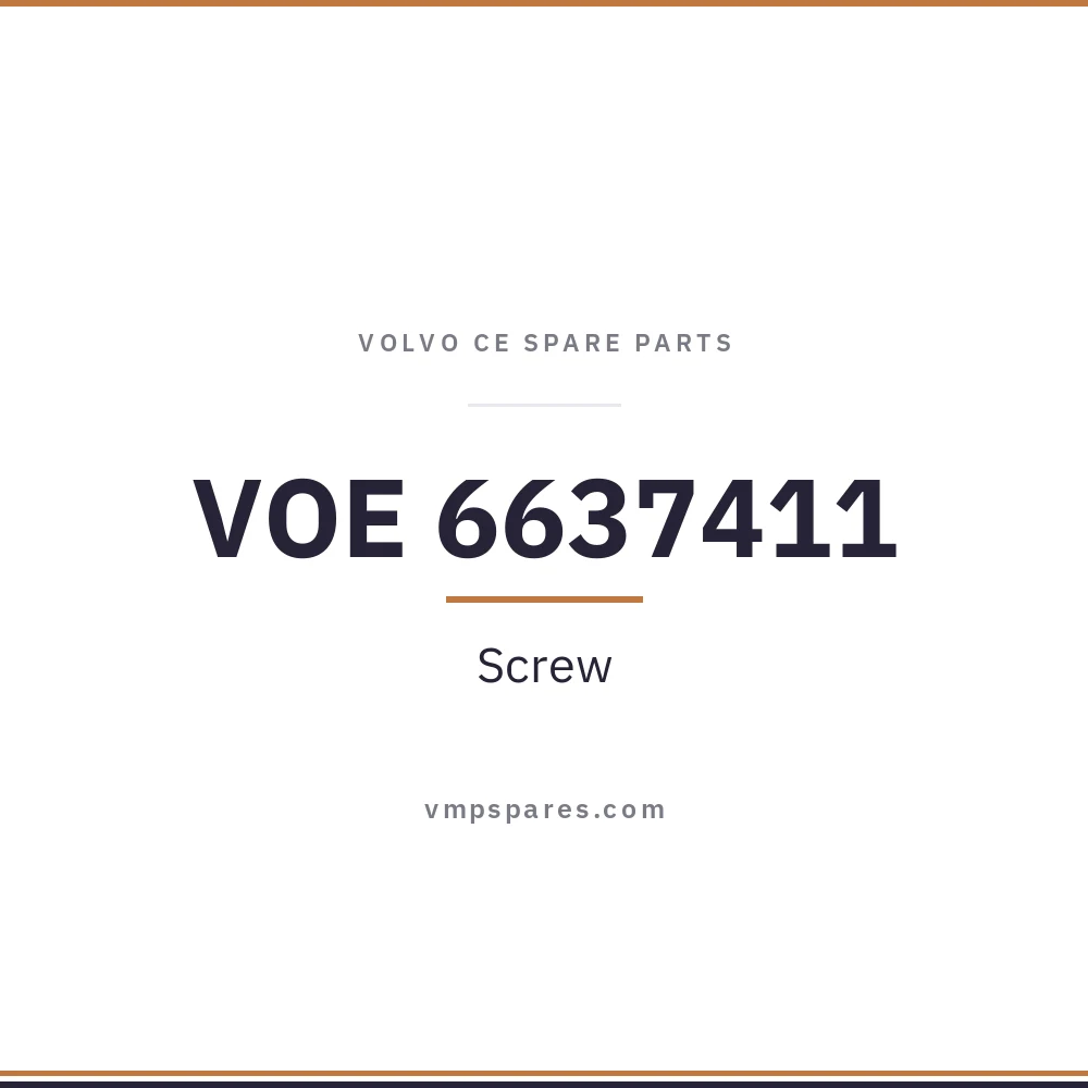 VOE 6637411 – Screw