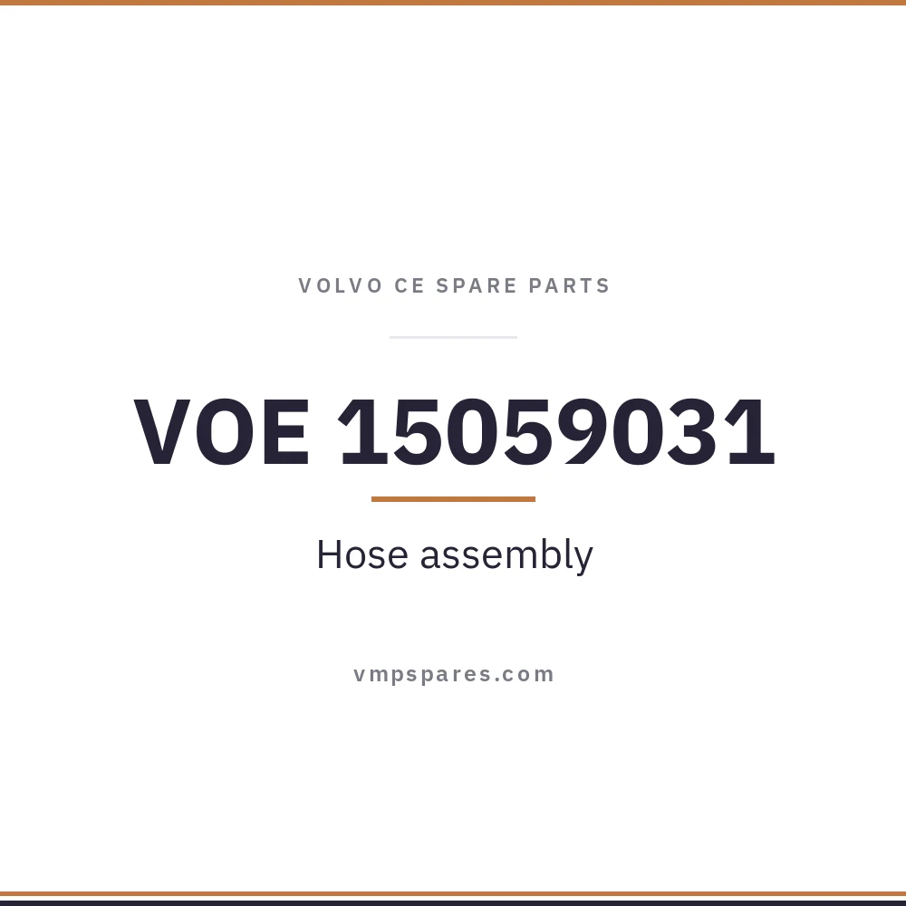 VOE 15059031 – Hose assembly