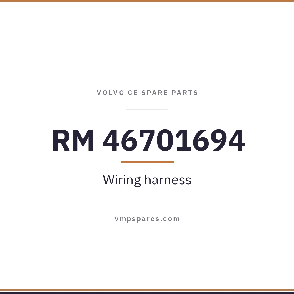 RM 46701694 – Wiring harness