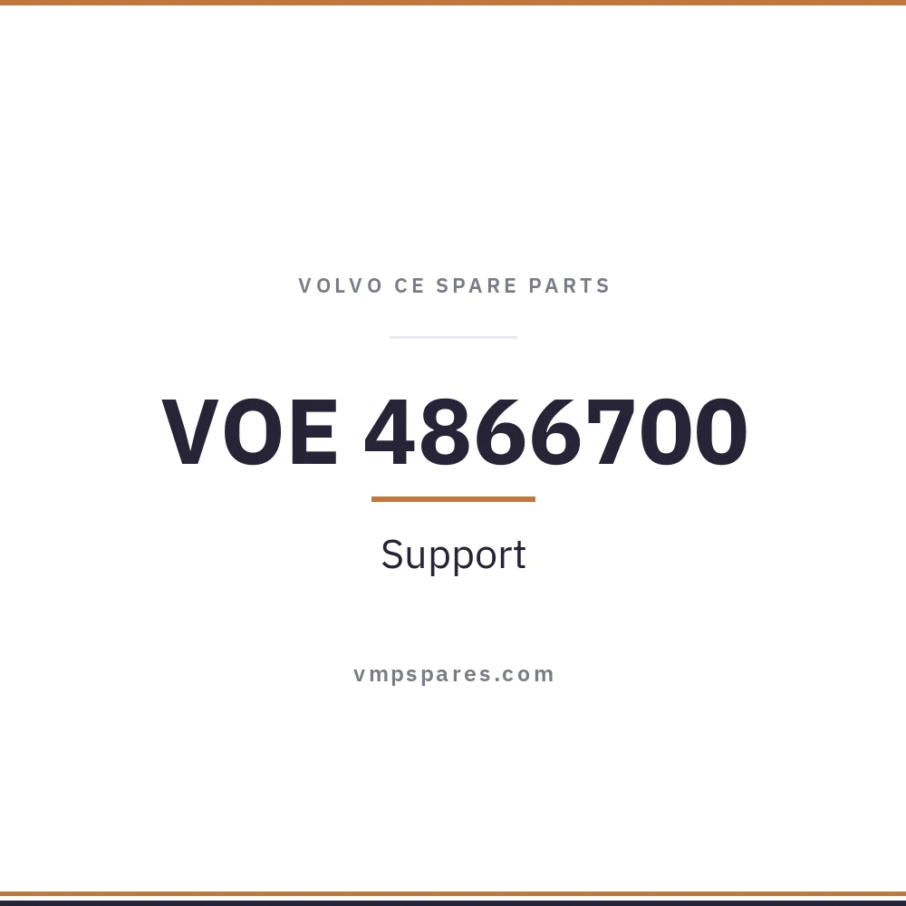 VOE 4866700 – Support