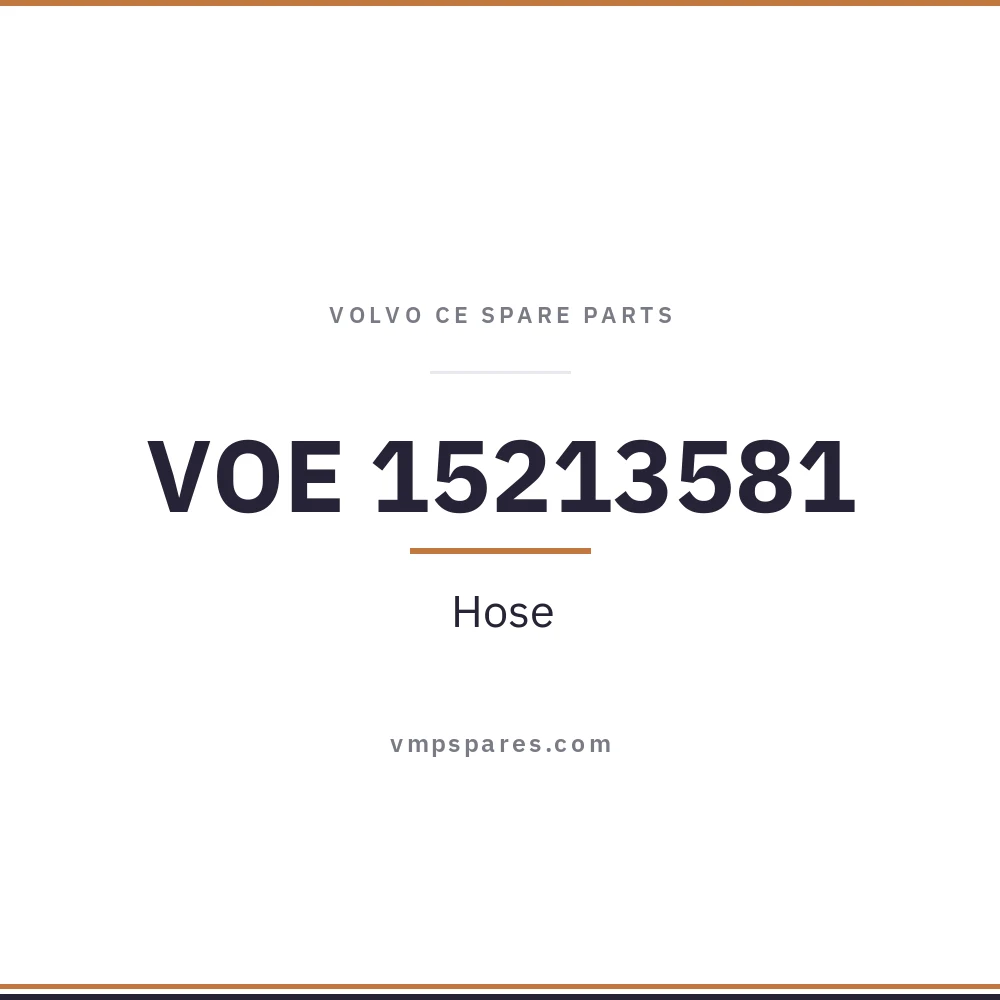 VOE 15213581 – Hose