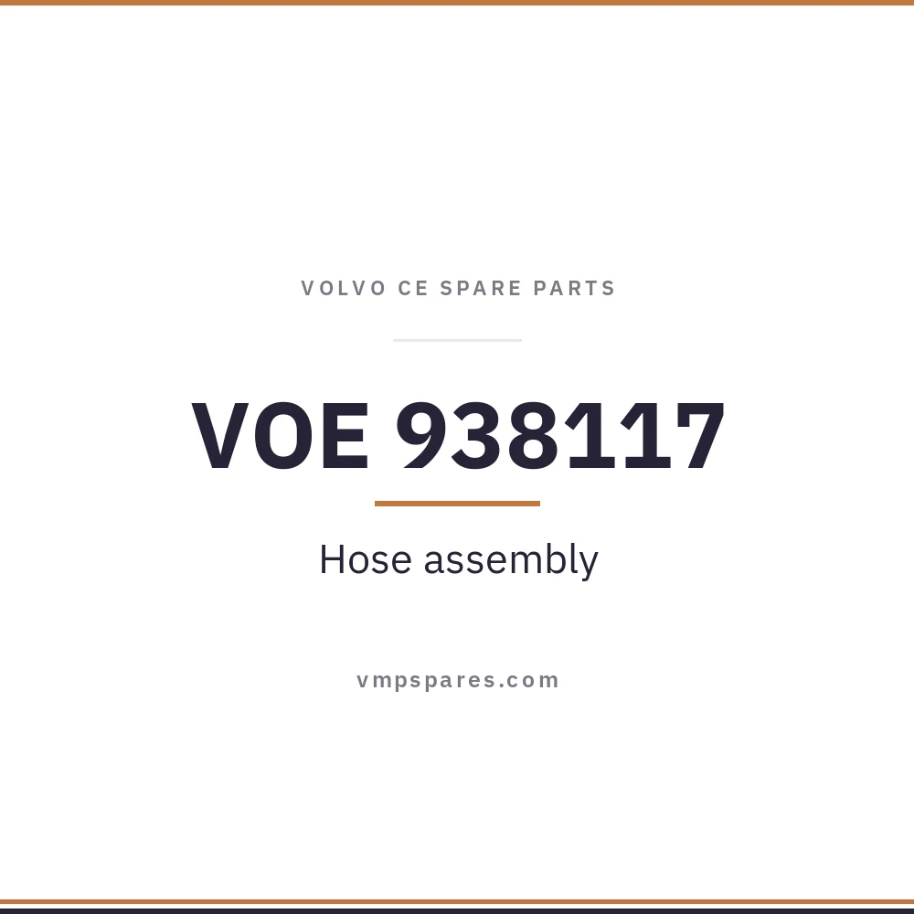 VOE 938117 – Hose assembly