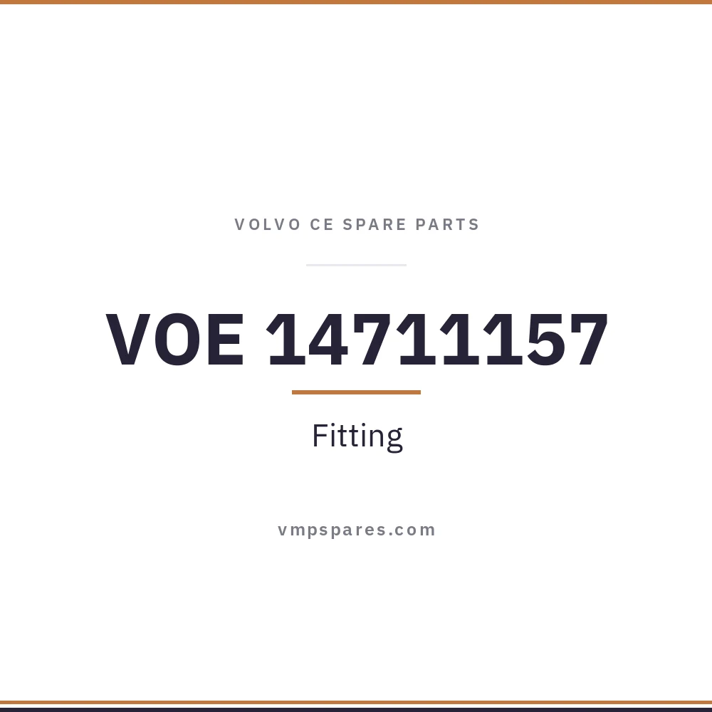 VOE 14711157 – Fitting