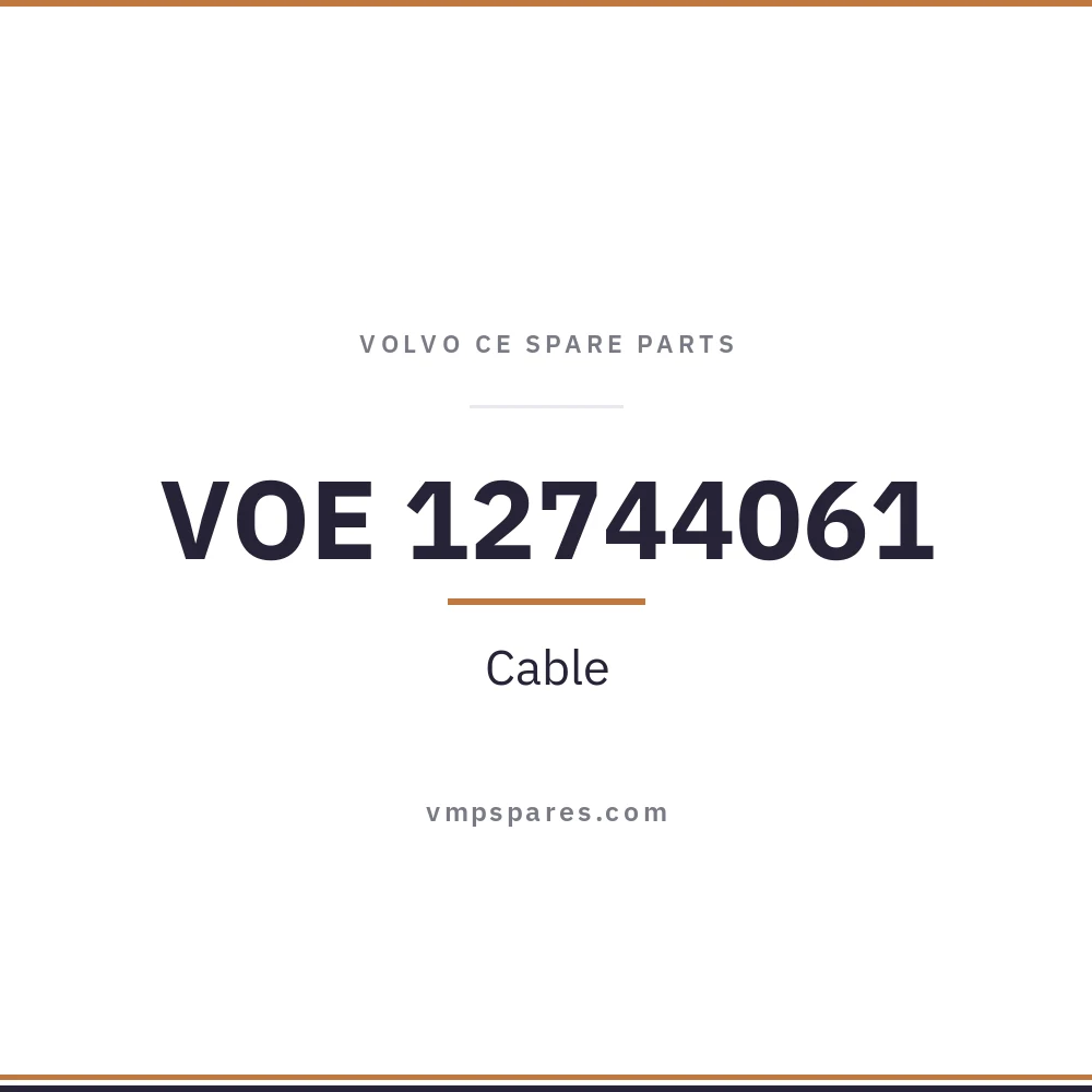 VOE 12744061 – Cable
