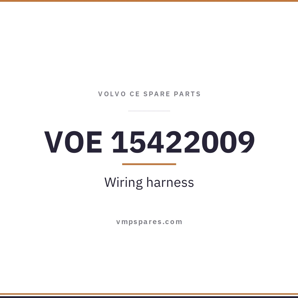 VOE 15422009 – Wiring harness