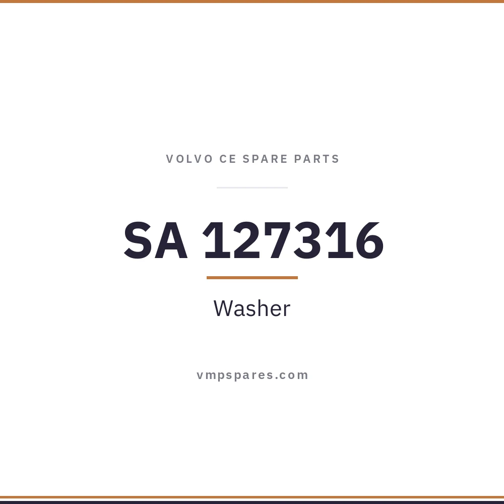 SA 127316 – Washer