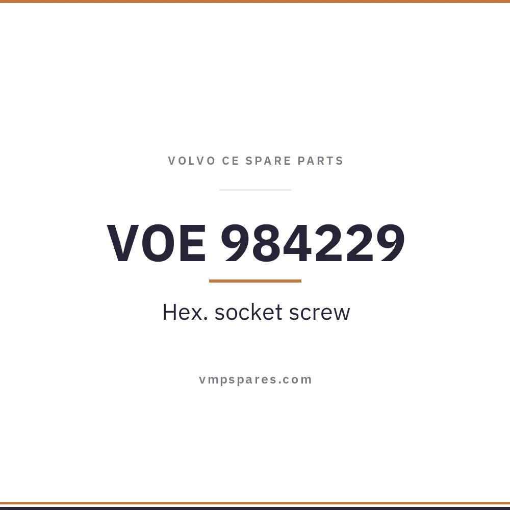 VOE 984229 – Hex. socket screw