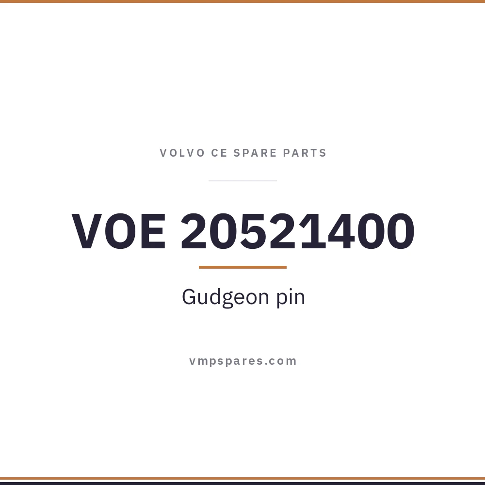 VOE 20521400 – Gudgeon pin