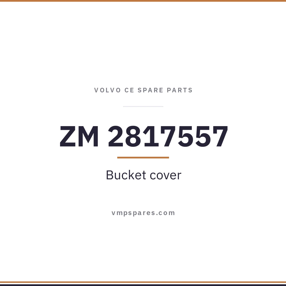 ZM 2817557 – Bucket cover