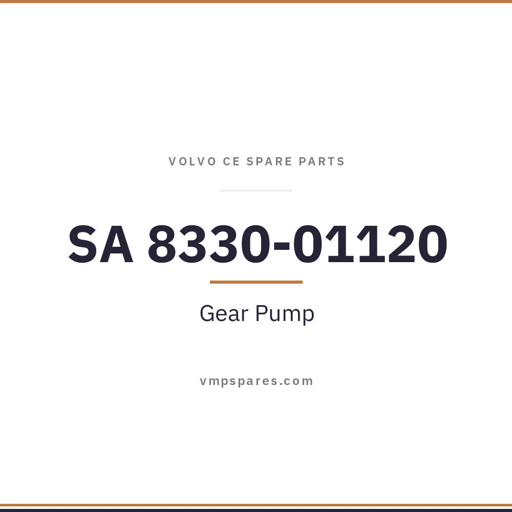 SA 8330-01120 – Gear Pump