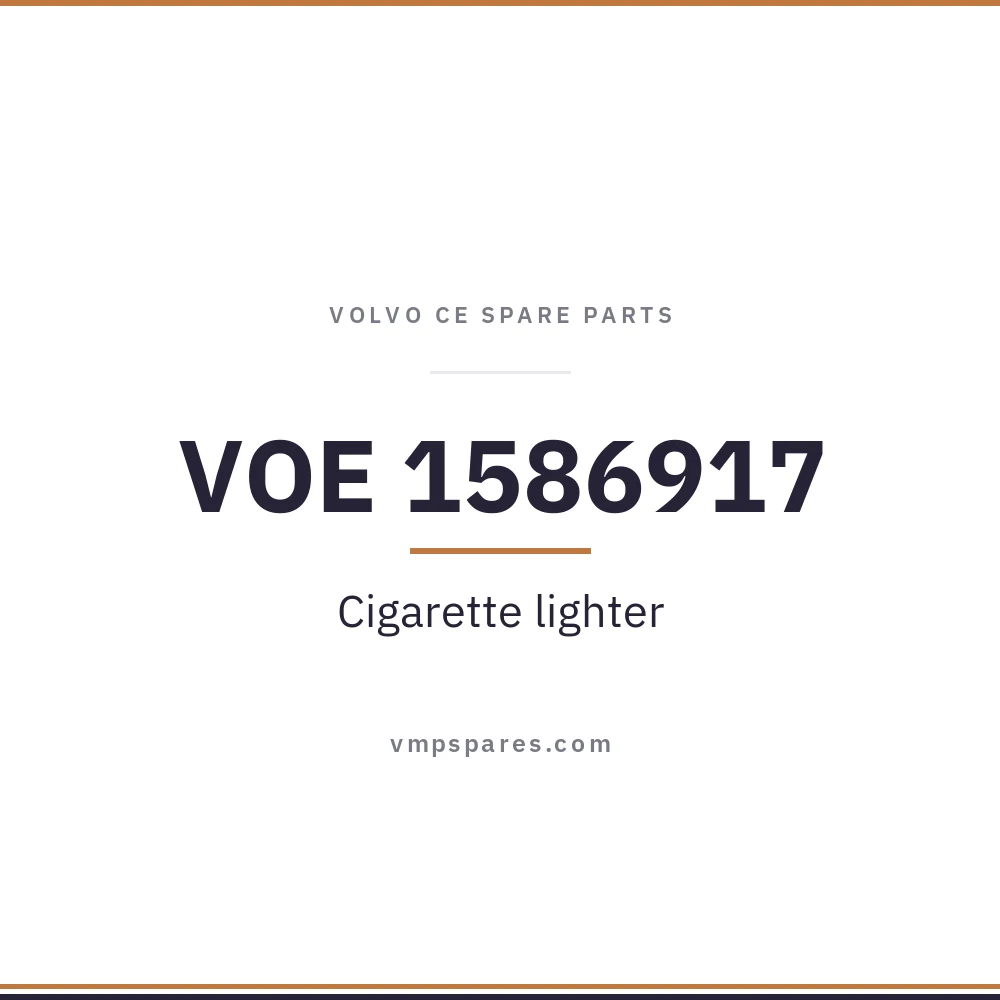 VOE 1586917 – Cigarette lighter
