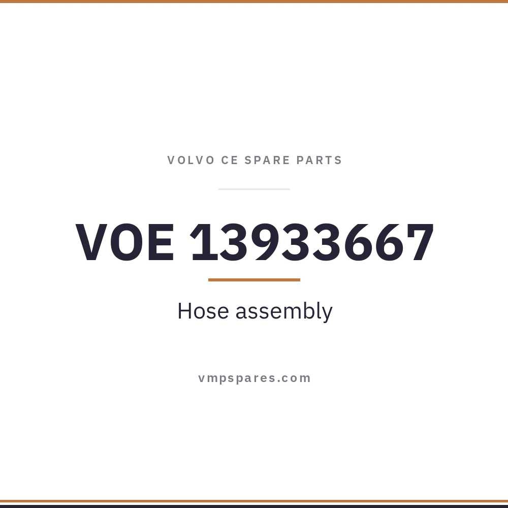 VOE 13933667 – Hose assembly