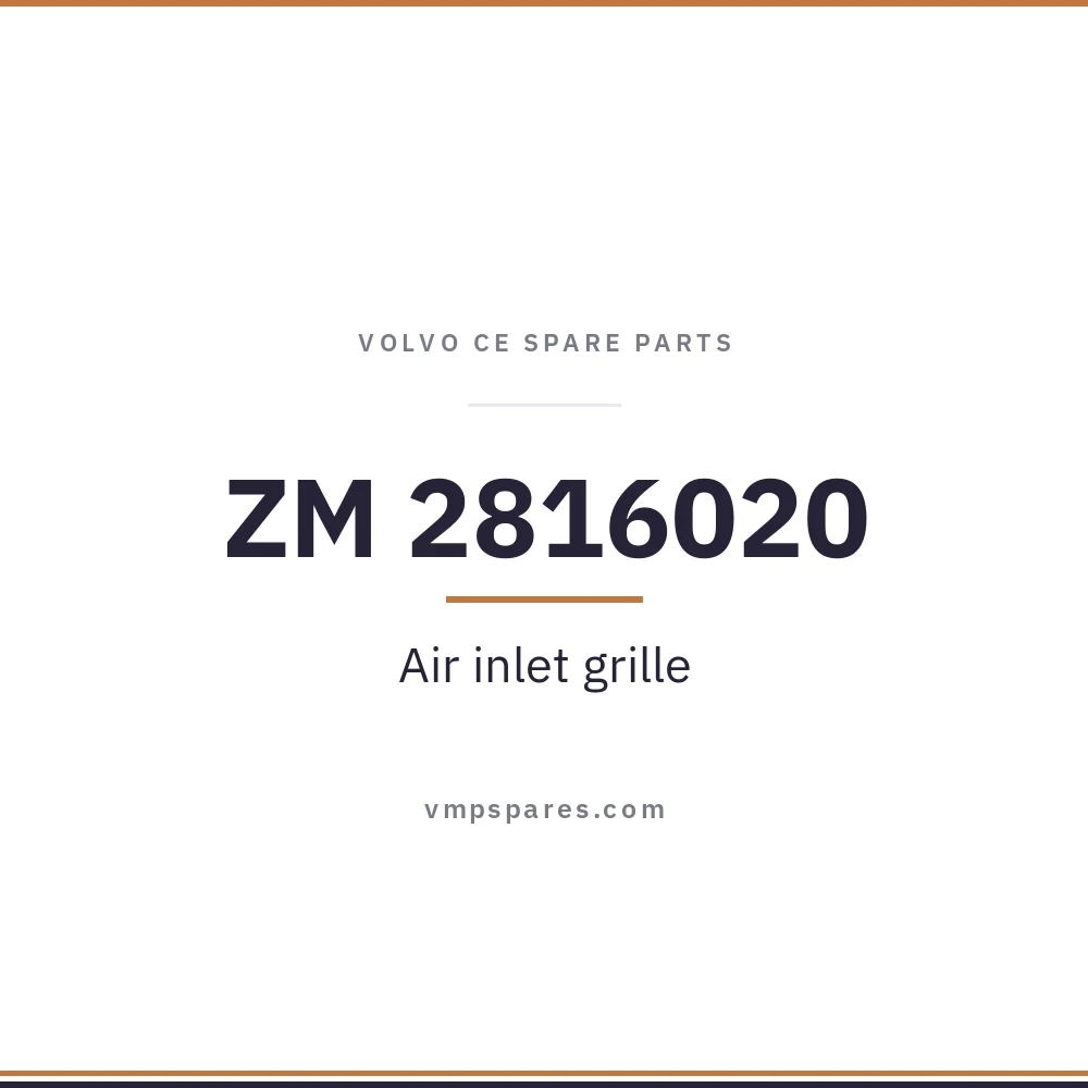 ZM 2816020 – Air inlet grille