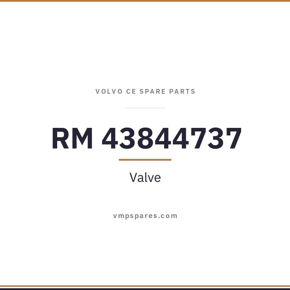 RM 43844737 – Valve