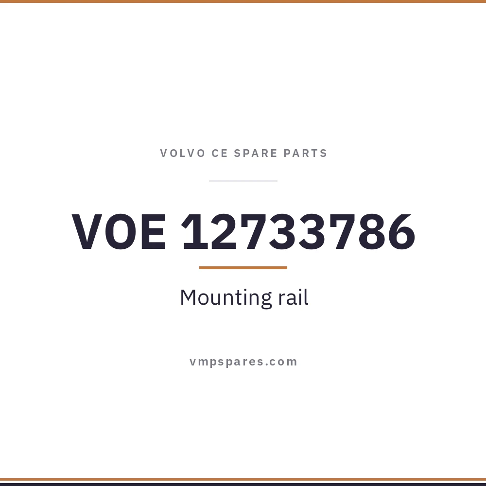 VOE 12733786 – Mounting rail