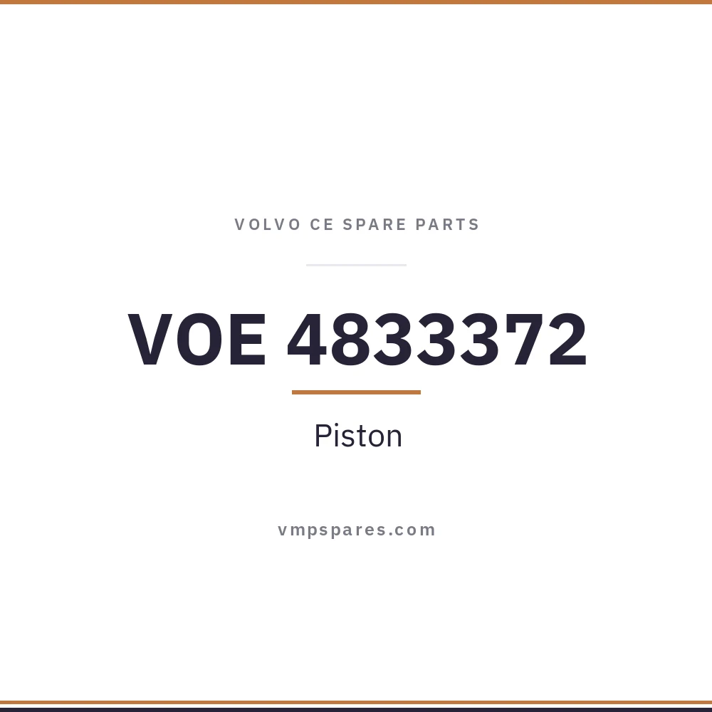 VOE 4833372 – Piston