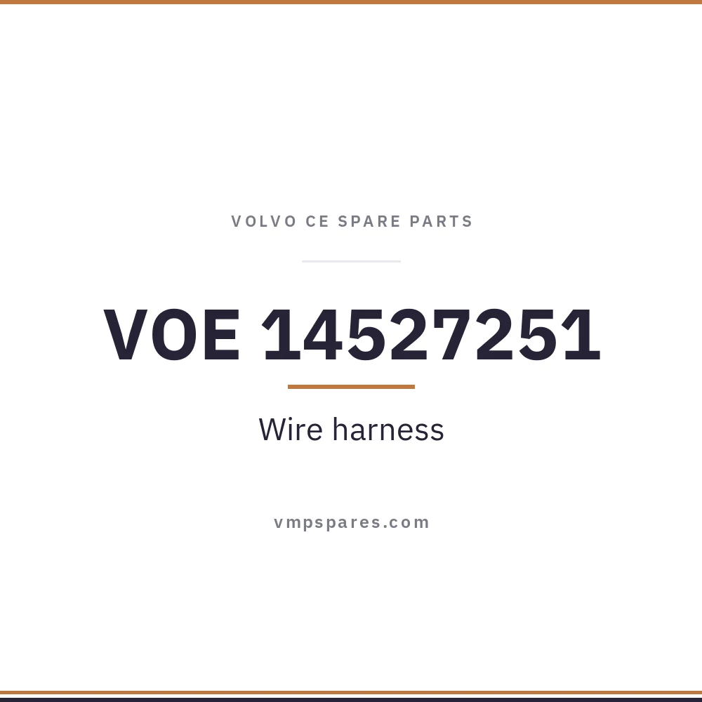 VOE 14527251 – Wire harness