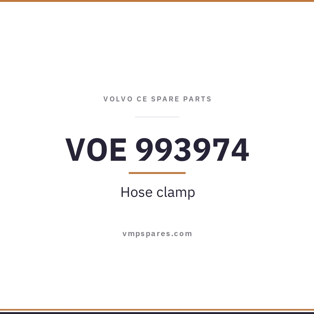 VOE 993974 – Hose clamp
